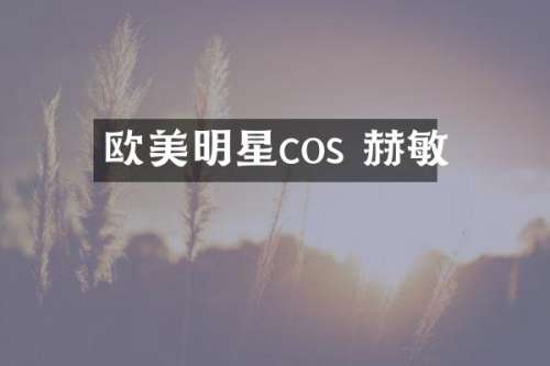 欧美明星cos 赫敏