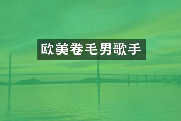 欧美卷毛男歌手