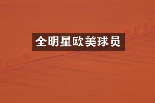 全明星欧美球员