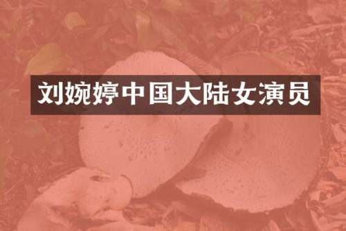 刘婉婷中国大陆女演员