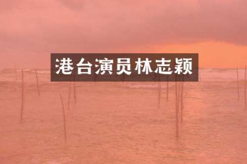港台演员林志颖