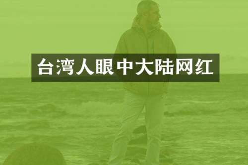 台湾人眼中大陆网红