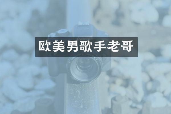 欧美男歌手老哥