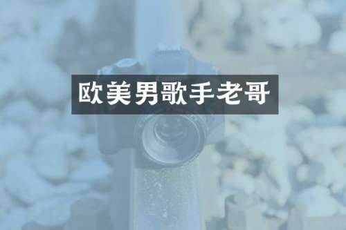 欧美男歌手老哥