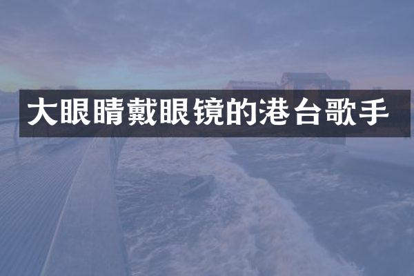 大眼睛戴眼镜的港台歌手