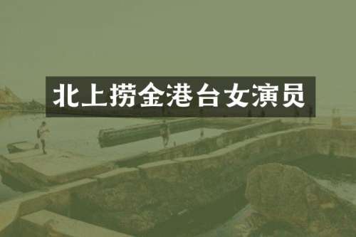 北上捞金港台女演员