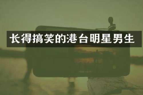 长得搞笑的港台明星男生