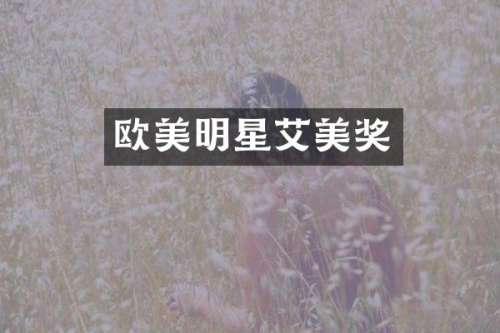 欧美明星艾美奖