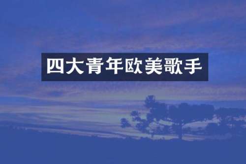四大青年欧美歌手
