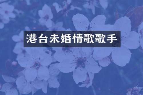 港台未婚情歌歌手