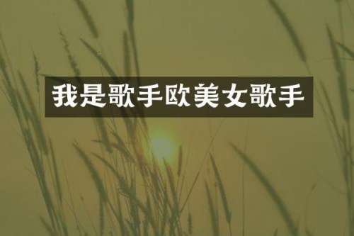 我是歌手欧歌手