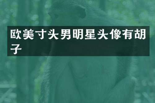 欧美寸头男明星头像有胡子