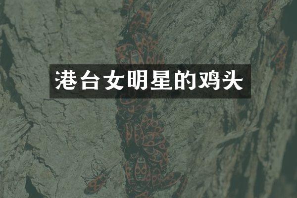 港台女明星的鸡头