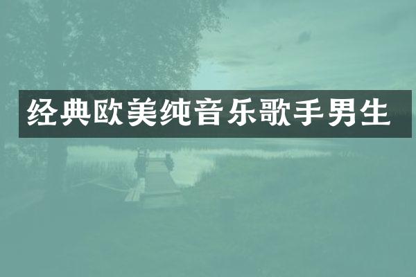 经典欧美纯音乐歌手男生