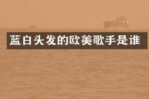 蓝白头发的欧美歌手是谁