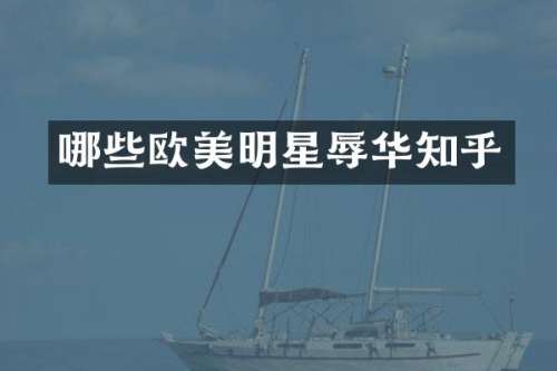 哪些欧美明星辱华知乎