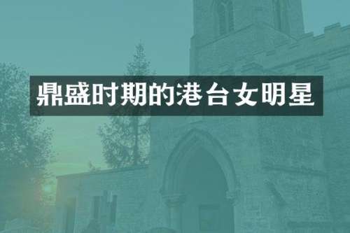 鼎盛时期的港台女明星