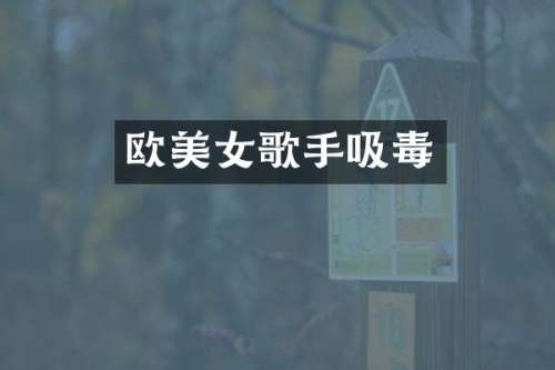 欧歌手吸毒