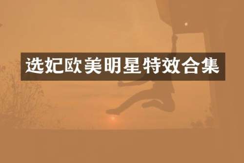 选妃欧美明星特效