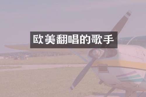 欧美翻唱的歌手