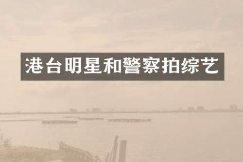 港台明星和警察拍综艺
