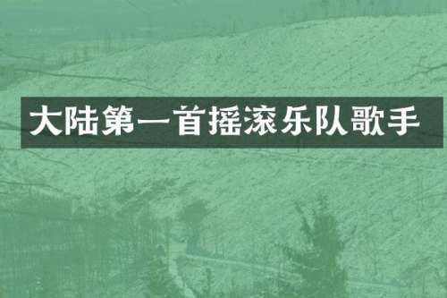 大陆第一首摇滚乐队歌手
