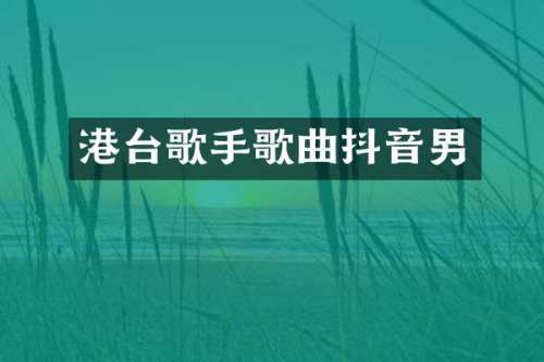 港台歌手歌曲抖音男