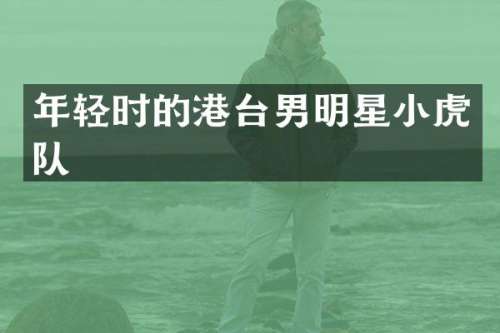 年轻时的港台男明星小虎队