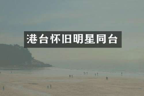 港台怀旧明星同台