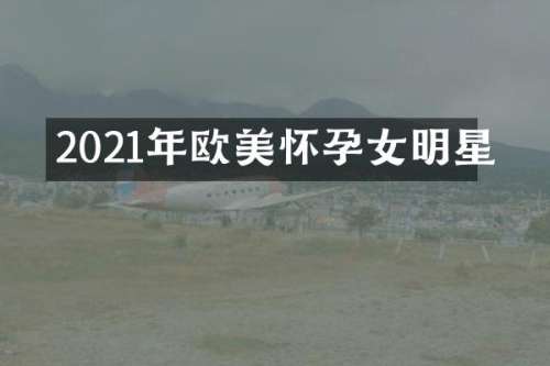 2021年欧美怀孕女明星