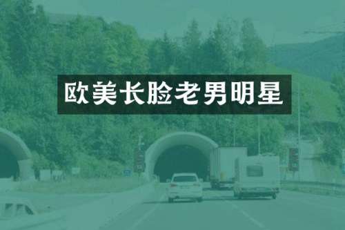 欧美长脸老男明星