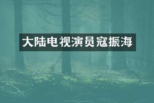 大陆电视演员寇振海