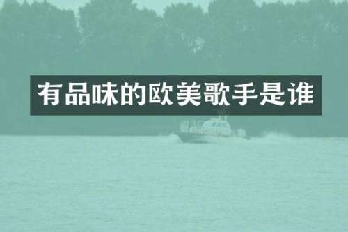 有品味的欧美歌手是谁