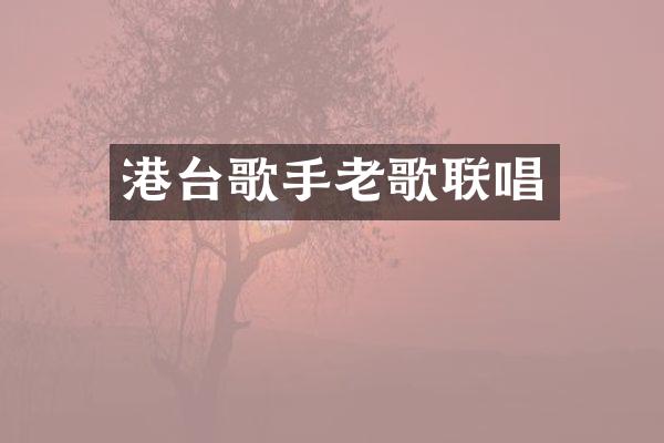 港台歌手老歌联唱