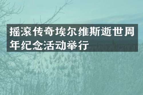 摇滚传奇埃尔维斯逝世周年纪念活动举行