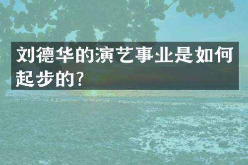 刘德华的演艺事业是如何起步的？