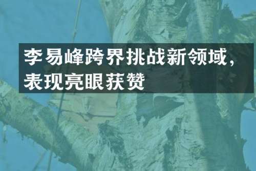 李易峰跨界挑战新领域，表现亮眼获赞