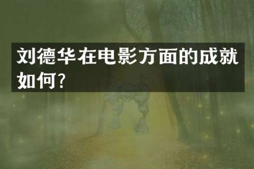 刘德华在电影方面的成就如何？