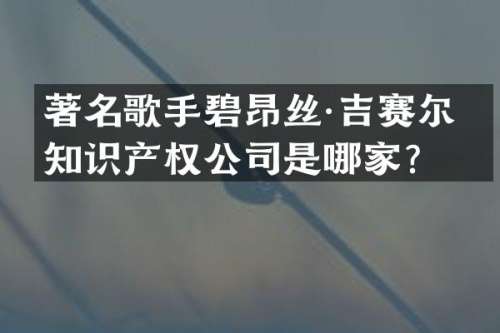 著名歌手碧昂丝·吉赛尔的知识产权公司是哪家？