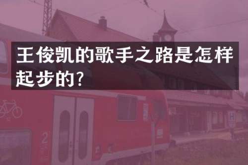 王俊凯的歌手之路是怎样起步的？
