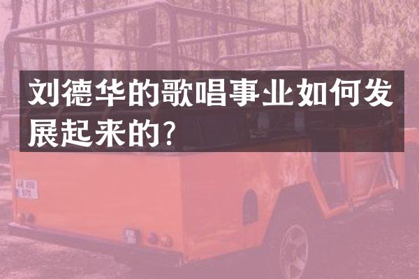 刘德华的歌唱事业如何发展起来的？