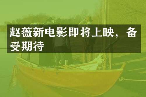 赵薇新电影即将上映，备受期待