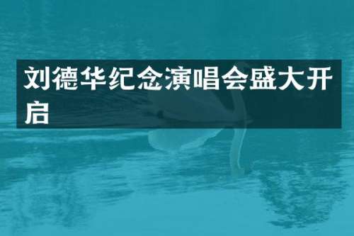 刘德华纪念演唱会盛大开启