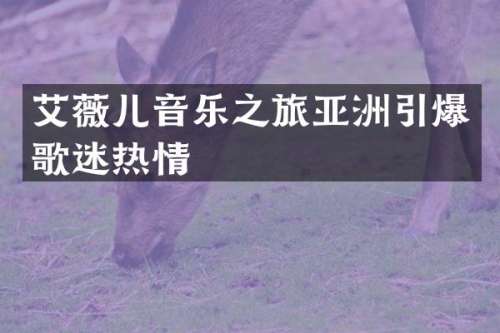 艾薇儿音乐之旅亚洲歌迷热情