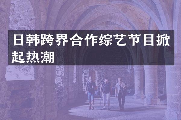 日韩跨界合作综艺节目掀起热潮