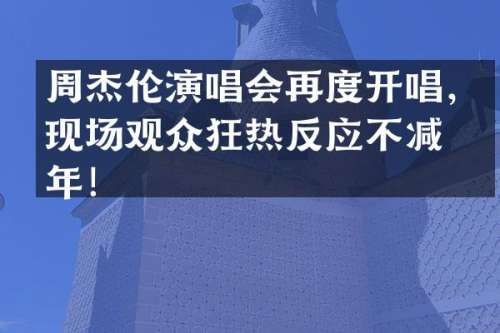 周杰伦演唱会再度开唱，现场观众狂热反应不减当年！