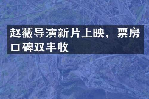 赵薇导演新片上映，票房口碑双丰收