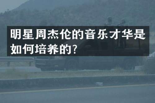明星周杰伦的音乐才华是如何培养的？