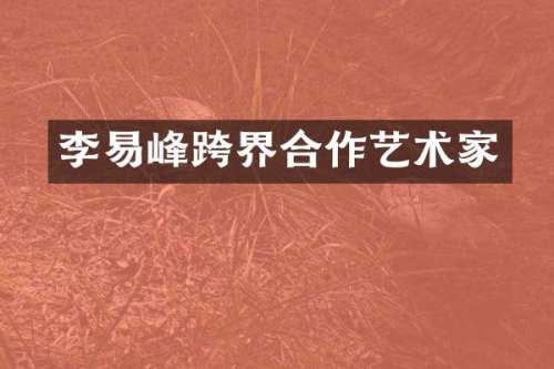 李易峰跨界合作艺术家