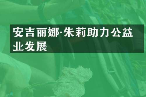 安吉丽娜·朱莉助力公益事业发展
